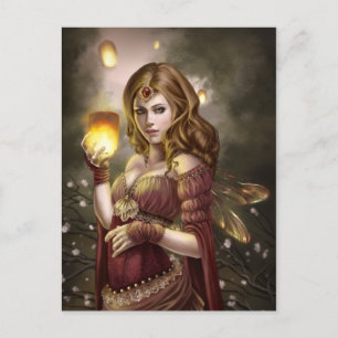 Floating Lights Postcard