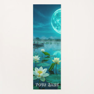 Floating Lotus, Moon Yoga Mat