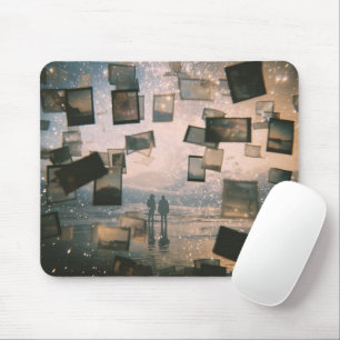 Floating Memories by the Sea Mouse Mat