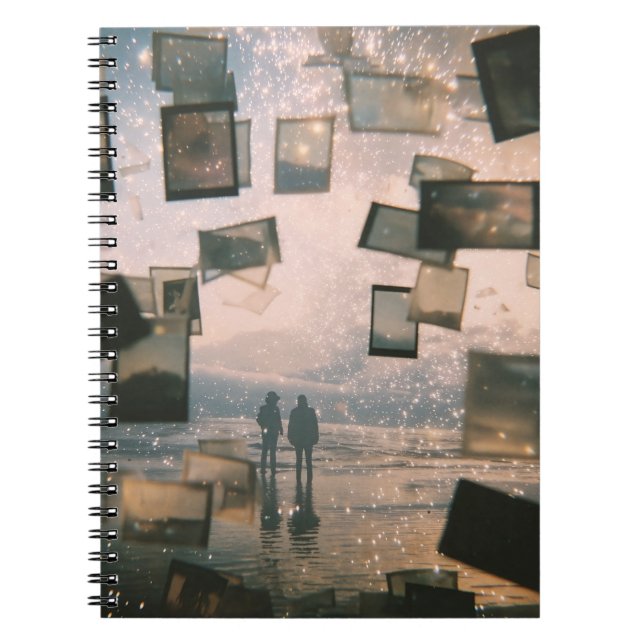 Floating Memories by the Sea Notebook (Front)