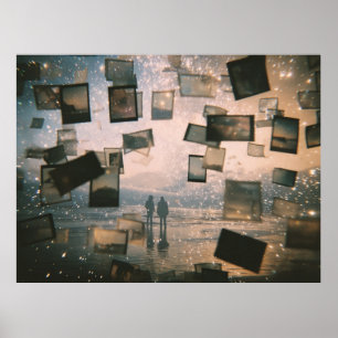 Floating Memories by the Sea Poster