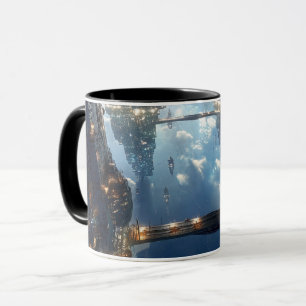 Floating Metropolis in the Sky Mug