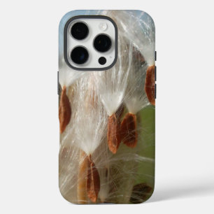 Floating Milkweed Seeds   Ethereal Nature Graphic  iPhone 16 Pro Case