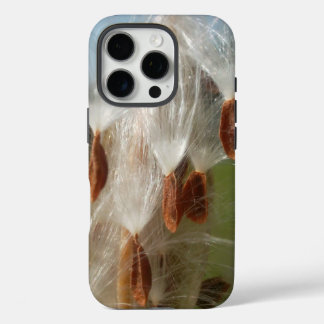 Floating Milkweed Seeds | Ethereal Nature Graphic  iPhone 16 Pro Case