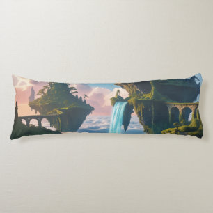 Floating Mountain Landscape Body Cushion