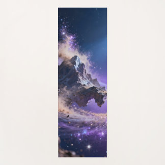 Floating mountains crumble into dust  yoga mat