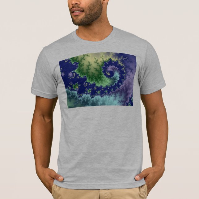 Floating Out - Fractal T-shirt (Front)