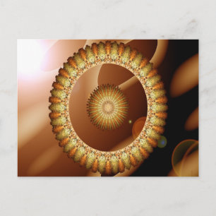 Floating out in the galaxy .... postcard