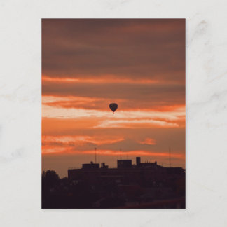 Floating Over Portland, ME Postcard