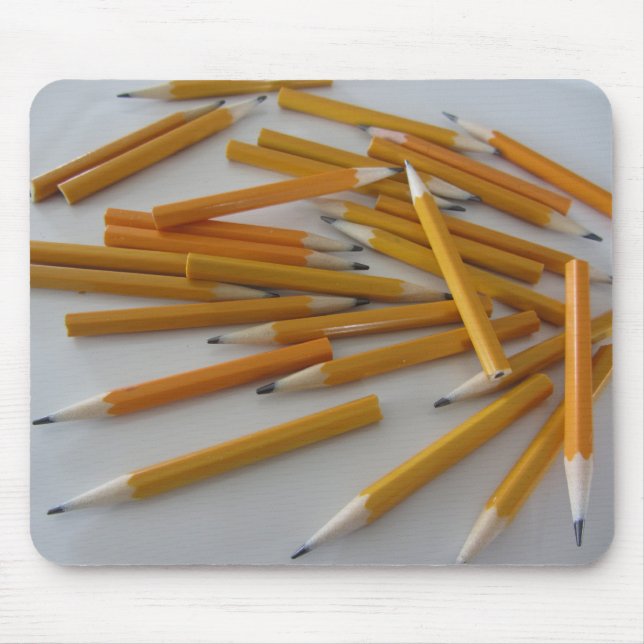 Floating Pencils Mouse Mat (Front)