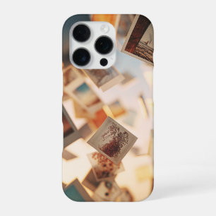 Floating Polaroid Memories iPhone 16 Pro Case