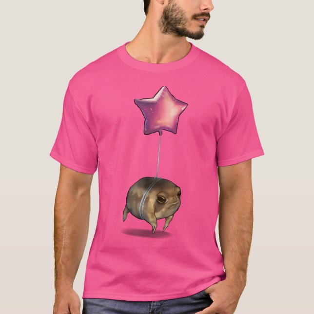 Floating Potato Frog T-Shirt (Front)