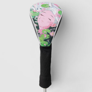 Floating Serenity Water Nymph Anime Girl Golf Head Cover