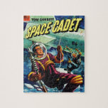 Floating Space Cadets Jigsaw Puzzle<br><div class="desc">Space Cadets float through space.</div>