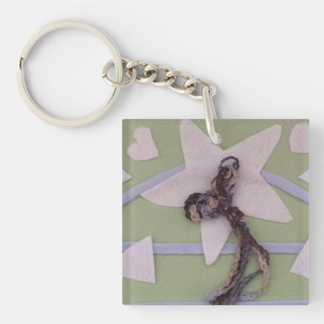 Floating Stars Key Ring (Front)