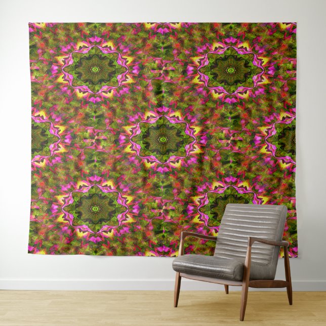Floating Summer flowers..... Tapestry (In Situ (Horizontal))