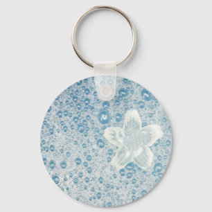 Floating Water Lily Key Ring