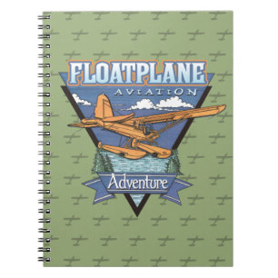 Floatplane Aviation Adventure Notebook
