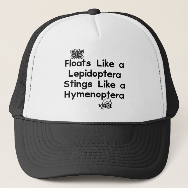 Floats Lepidoptera Trucker Hat (Front)