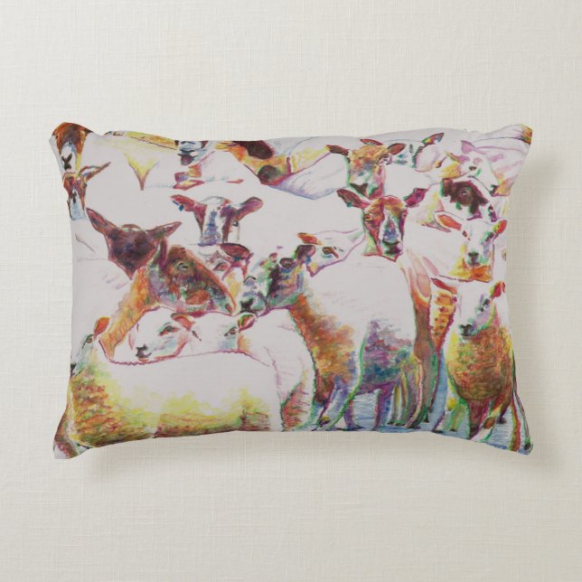 Flock 2011 decorative cushion (Front)