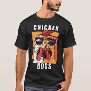 Flock Boss flock Boss Huhn Love  Roosters T-Shirt