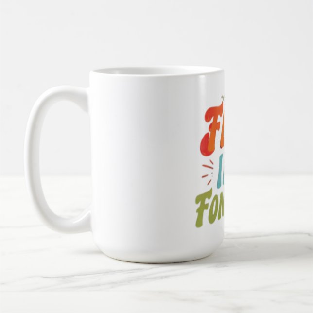 Flock into fondness  coffee mug (Left)