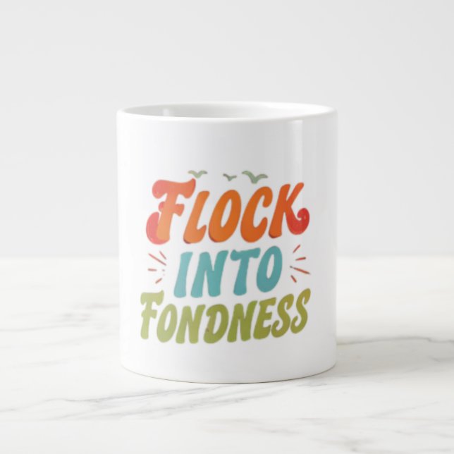 Flock into fondness Speciality Mug (Front)