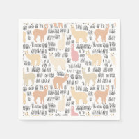 Flock Of Alpacas Pattern