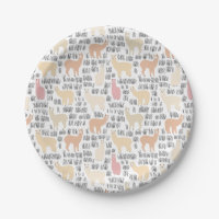 Flock Of Alpacas Pattern