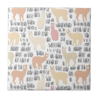 Flock Of Alpacas Pattern