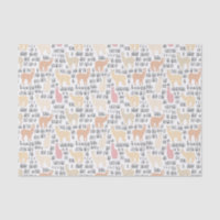 Flock Of Alpacas Pattern