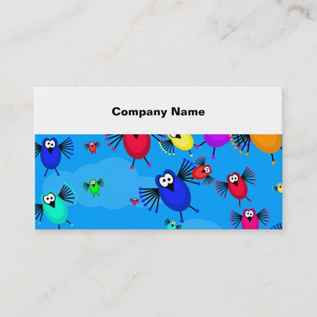 Flock of Birds Business Card (Front)