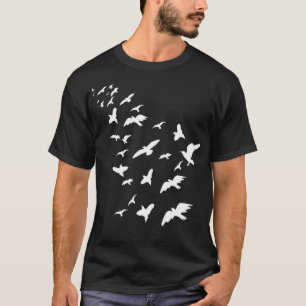 Flock Of Birds Flying Birds Conservation Gift 1 T-Shirt
