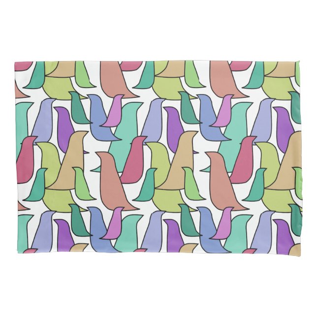 Flock of Birds  Pillowcase (Front)