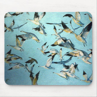 Flock of Geese Mouse Mat