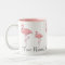 Flock of Pink Flamingos Custom Name