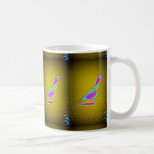 flock of purple quail mug