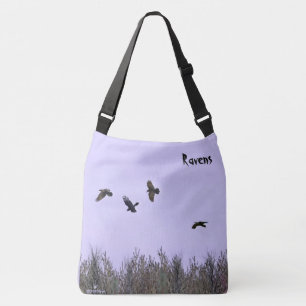 Flock Of Ravens Crossbody Bag