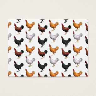 Flock Of Roosters