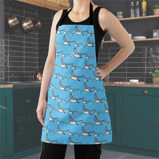 Flock of Seagulls Patterned Apron (Creator Uploaded)