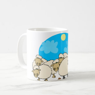 Flock Of Sheep Mug