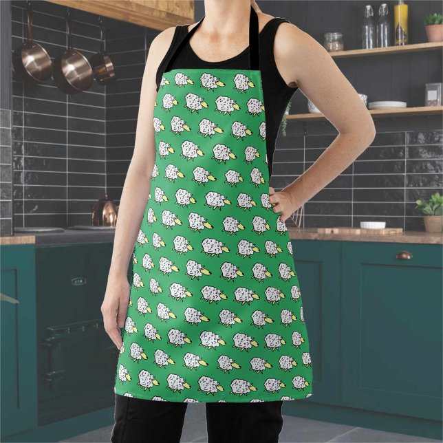 Flock of Sheep Patterned Apron (Creator Uploaded)