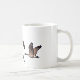 Flock of wild geese coffee mug