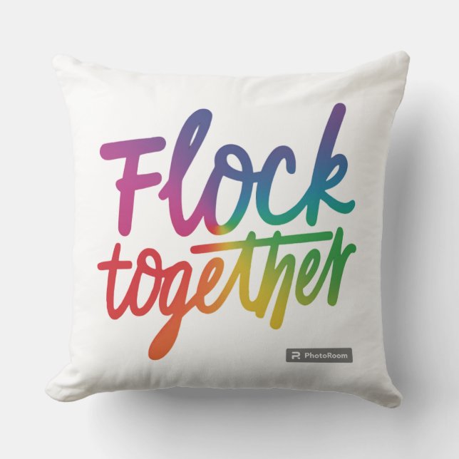 Flock Together Cushion (Front)