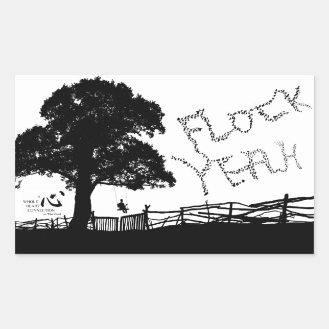 Flock Yeah Sticker (Front)