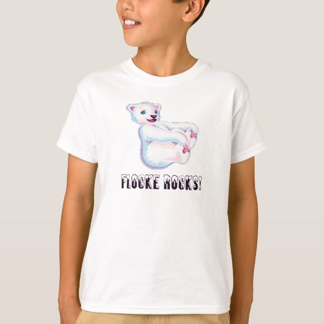 Flocke Rocks T-Shirt (Front)