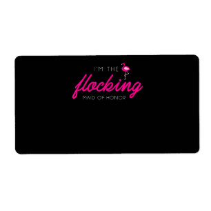 Flocking Maid Of Honour Flamingo Bachelorette Part