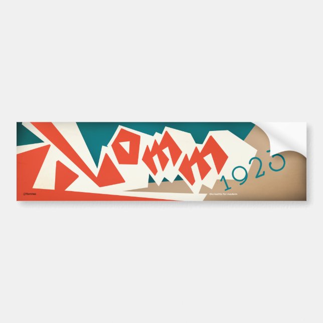 FLOMM 1923 BUMPER STICKER (Front)