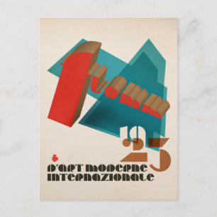 FLomm 1923 D'Art Moderne Internazionale Postcard