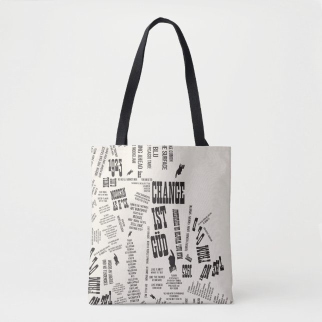 FLOMM guerrilla texts Tote Bag (Front)